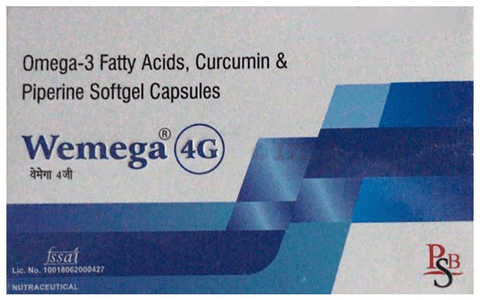 Wemega 4G Softgel Capsule