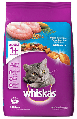 Whiskas Adult 1+ Year Dry Cat Food Ocean Fish Flavour