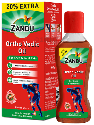 Zandu Ortho Vedic Knee & Joint Pain Oil