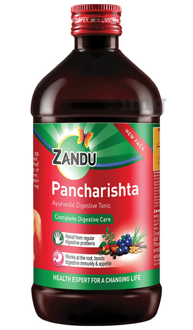 Zandu Pancharishta Ayurvedic Digestive Tonic Complete Digestive Care