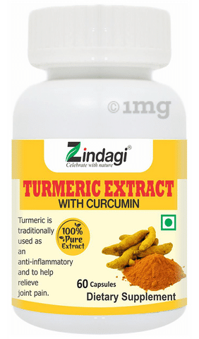 Zindagi Turmeric Extract with Curcumin Capsule
