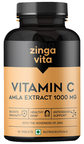Zingavita Vitamin C Amla Extract 1000mg Tablet