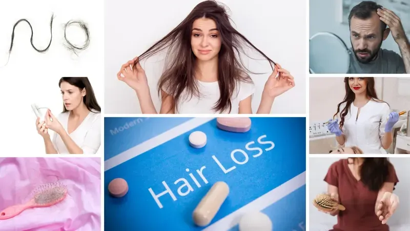 Hair loss, prevention, symptoms, diagnosis & treatment.