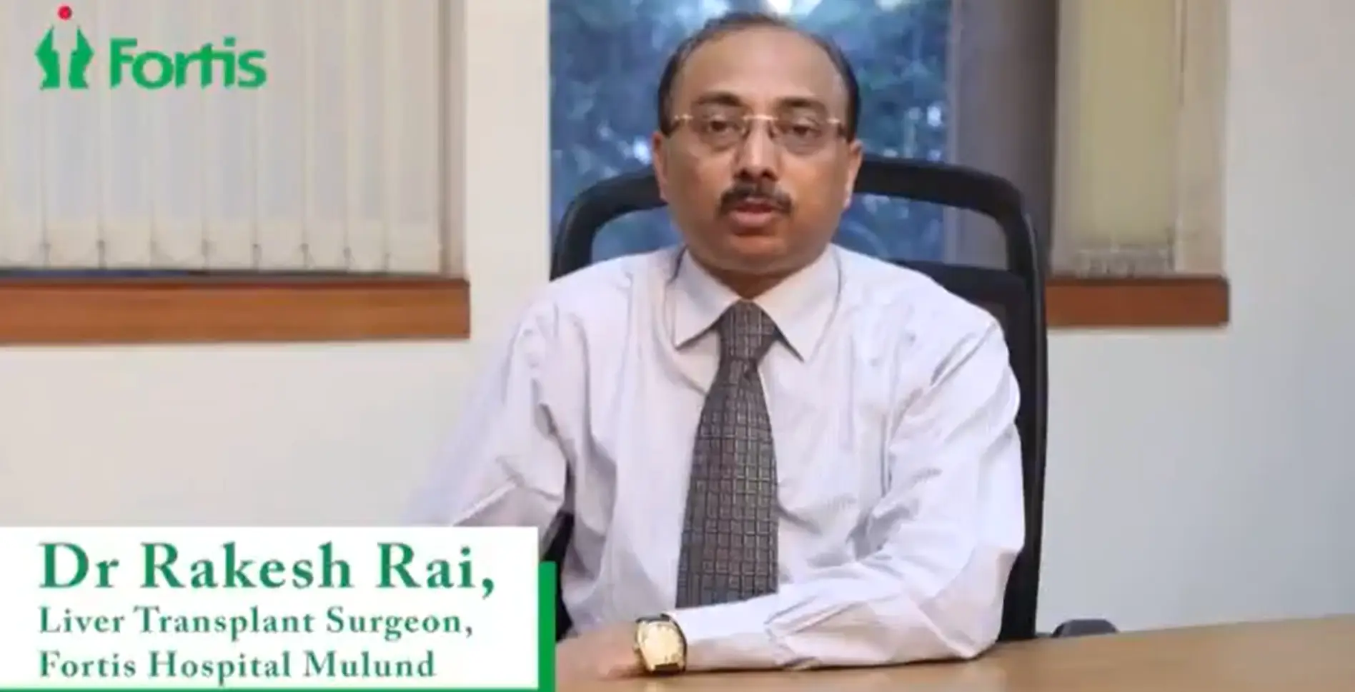 Ask the expert: Interview with Dr. Rakesh Rai regarding liver transplant surgeon