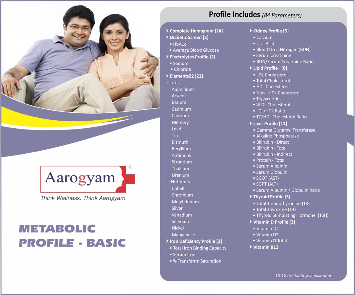 METABOLIC PROFILE - BASIC