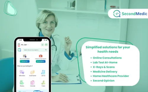 One App for all your health needs. Consult Doctors Online, Book Lab Tests from home.